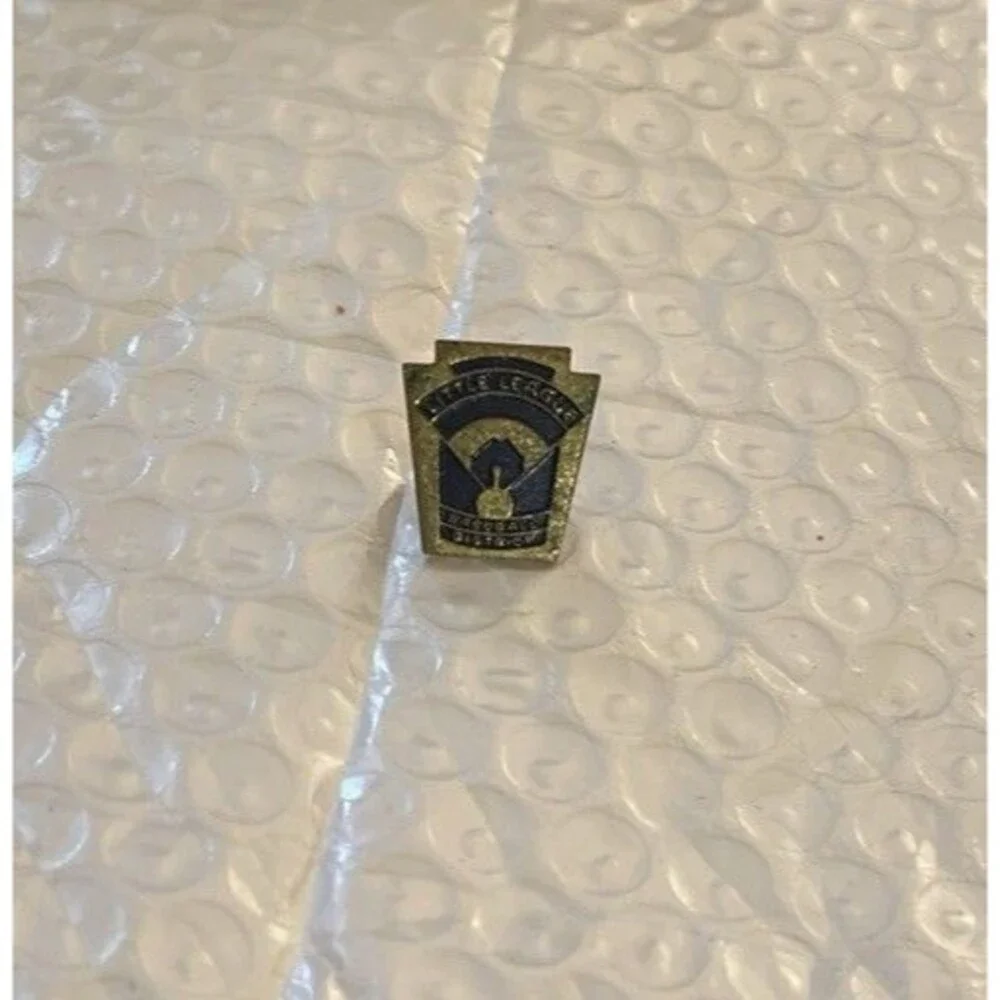 Little League Baseball Distric Tie Pin .75 in x .75 in